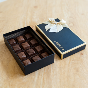 Boîtes à chocolat personnalisées avec impression, emballage cadeau, boîte en papier avec couvercle supérieur et inférieur, emballage pour chocolat - Product Image 3