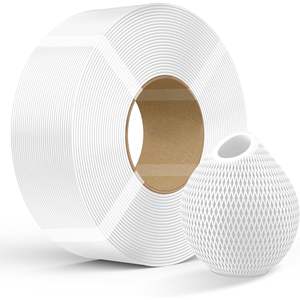 Filamento Creality PETG 1kg 1.75 mm para Impresora 3D, Bobina Reutilizable, Color Blanco - Product Image 1