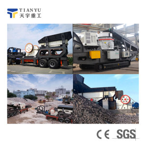 Crawler Mobile Backen brecher für Erz kohle glas Bluestone Pebble Breaking - Product Image 5