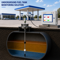 Medidor de Combustible Magnetostrictivo de Alta Precisión con Controlador de Nivel Inteligente para Estaciones de Servicio de Gasolina, Sistema ATG