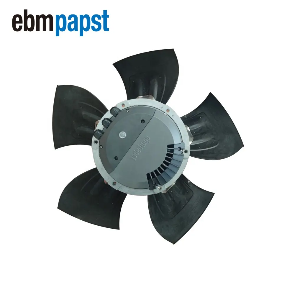 Ebmpapst พัดลมระบายความร้อนตามแนวแกน,ระบายอากาศอุตสาหกรรม A3G630-AU31-03 400V AC 3 ~ M3G150-IF 630มม. 5.6A 340Pa IP55