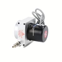Capteur de déplacement linéaire à fil tenseur 1000-2000 mm 0-5 V 0-10 V 4-20 mA Transducteur de position Modèle WPS Montage à vis 5-30V