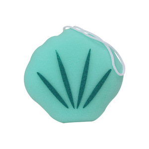 Apple Shaped Bath <b>Sponge</b> For Kids With Rope <b>Handle</b> Soft Foam Cleansing Tool - Product Image 3