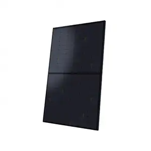全黑太阳能电池板420W 430W 440W单晶全黑光伏组件太阳能电池板