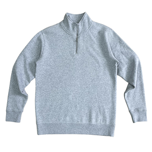 เสื้อแจ็คเก็ตบอมเบอร์ผู้ชายแบบซิป คอตตอน 100% ผลิตตามแบบ OEM สำหรับฤดูใบไม้ร่วง ดีไซน์ถักลายริบ - Product Image 1