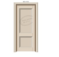 Porte WPC de l'usine Belson avec cadre de porte HUANGSHAN en bois et plastique pour villas Profils en plastique de qualité