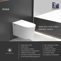 Toilette intelligente élégante et compacte, design minimaliste, toilette électronique murale intelligente pour la rénovation d'appartements modernes