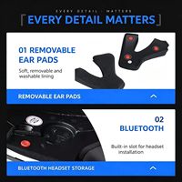 Casque de moto modulable intégral à visière relevable en ABS pour la réparation et les ateliers de modification