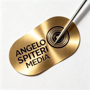 Etiquetas Adhesivas Personalizadas en Rollo, Impresión en Papel Kraft Dorado y Plateado, Marca Comercial Publicitaria, Ocho Colores, Resistentes al Agua - Product Image 1