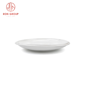 <span class=keywords><strong>Vaisselle</strong></span> de traiteur d'hôtel et de restaurant Assiettes de présentation <span class=keywords><strong>en</strong></span> porcelaine blanche Plats <span class=keywords><strong>en</strong></span> céramique de forme ronde pour fêtes Vente <span class=keywords><strong>en</strong></span> vente - Product Image 1