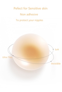Bra menempel pada Bra OEM kedap air Braless seksi dapat dipakai ulang tanpa perekat aksesori pakaian dalam wanita tanpa lem penutup puting - Product Image 2