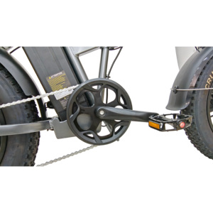 Vélo électrique pliable tout-terrain à pneus larges avec moteur arrière sans balais 250W-500W, cadre en aluminium JUNFU FB19, batterie au lithium 48V 18Ah - Product Image 5