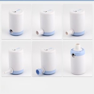 Wireless Vacuum Pump For Camping <b>Compression</b> <b>Bags</b> Electric Air Pump For Swim Rings And Mattresses White Battery Powered - Product Image 4