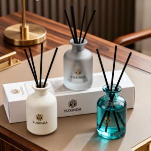 Độc đáo 100ml sáng tạo hình chữ nhật khuếch tán chai Hương liệu hương thơm chai thủy tinh với nút chai cho văn phòng nhà khách sạn phòng nghỉ ngơi - Product Image 6