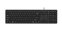 Produk laris kualitas tinggi Mini 106 kunci nirkabel Keyboard tombol bass Keyboard nirkabel