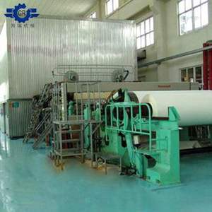 Ligne de production de papier culturel recyclé de bagasse de 2100mm pour la <span class=keywords><strong>machine</strong></span> de fabrication de papier culturel de petite entreprise - Product Image 5