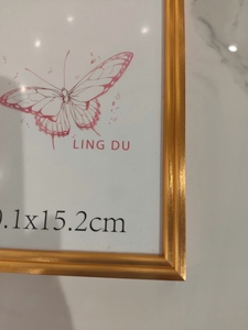 Khung ảnh tròn bằng nhôm kim loại mạ vàng đen, dùng làm gương trang trí tường phòng tắm, phòng ăn, phòng ngủ - Product Image 3