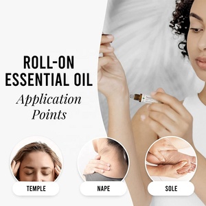 Aceites Esenciales de Marca Propia, Mezcla de Aromaterapia, Roll-On <span class=keywords><strong>para</strong></span> Dormir, 10 ml, Limón, Lavanda, Árbol de Té, Aceite Esencial Premium - Product Image 6