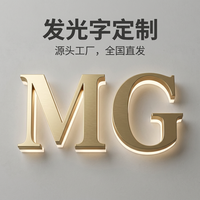 Panneau LED miniature personnalisable, logo d'entreprise, fond mural, acrylique, verre gravé, lettres lumineuses, multicolores