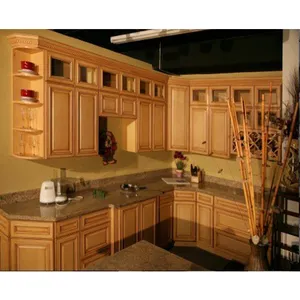 Foshan American style modern kitchen cabinet supplier