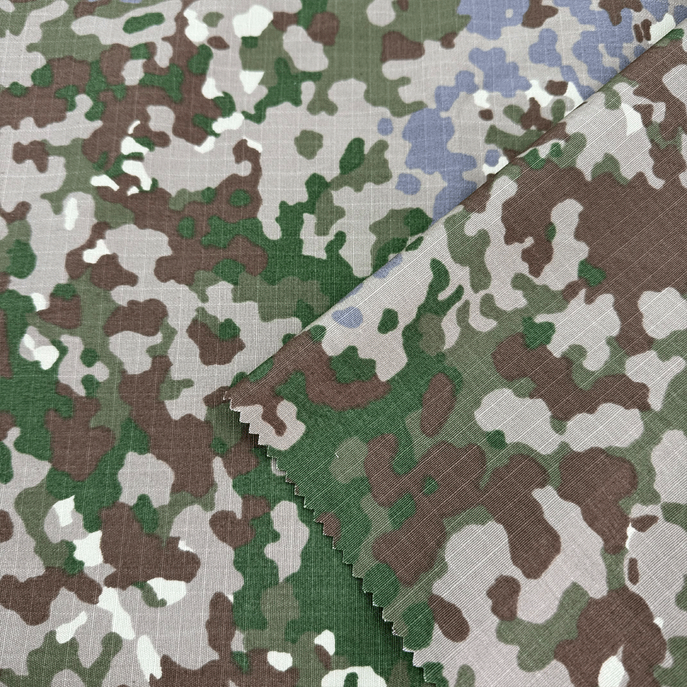 Camouflage Fleck allemand-vert foncé