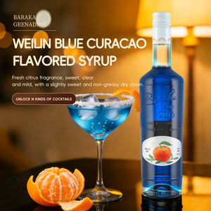 <span class=keywords><strong>Sirop</strong></span> de <span class=keywords><strong>cocktail</strong></span> Blue Curacao sans alcool Vilen, bouteilles de 685 ml, utilisation professionnelle pour les barman, certifié ISO, achat en gros disponible - Product Image 1