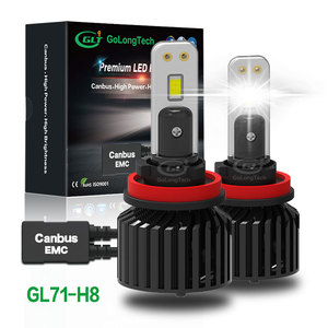 GL71 H8 LED haute luminosité <span class=keywords><strong>sigal</strong></span> faisceau led phare Haut fabricant H7 H16 H11 9005 9006 ampoules led lumière C321 - Product Image 1