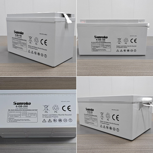 Baterías Solares <span class=keywords><strong>de</strong></span> <span class=keywords><strong>Gel</strong></span> <span class=keywords><strong>de</strong></span> Ciclo Profundo Sunroko 12V 100Ah 250Ah 300Ah, Batería Solar <span class=keywords><strong>de</strong></span> Plomo-Ácido <span class=keywords><strong>AGM</strong></span> para Almacenamiento <span class=keywords><strong>de</strong></span> Energía - Product Image 6