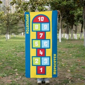 Serviette de <span class=keywords><strong>plage</strong></span> en microfibre imprimée, légère, séchage rapide, de qualité supérieure - Product Image 2