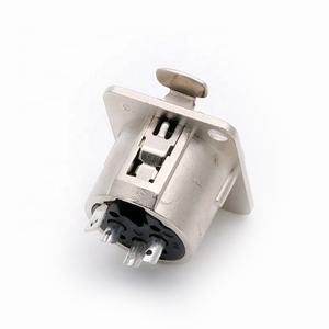 Behuizing Van Zinklegering 3 Pinnen Xlr-Paneel Vrouwelijke Connector, Chassisaansluiting Voor Microfoonmixer - Product Image 4