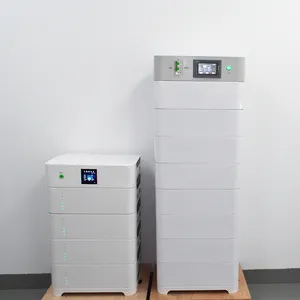 10kwh 15kwh 20kwh Lifepo4 51.2v太阳能电池锂电池组堆叠储能电池