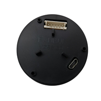 Solución de Pantalla de Control para Vehículos Wisecoco, Pantalla Redonda Inteligente de 1.52 Pulgadas con Interruptor Giratorio y Codificador UART Personalizado