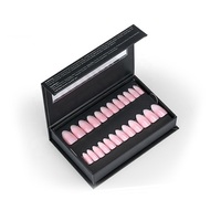 Boîte d'expédition cadeau rose en carton ondulé avec logo personnalisé emballage pour presse sur extension de cheveux de cils d'ongle