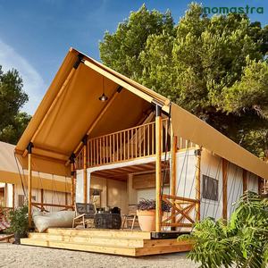 Tente <span class=keywords><strong>de</strong></span> safari tout terrain à double couche avec cuisine privée en <span class=keywords><strong>toile</strong></span> imperméable et espace <span class=keywords><strong>de</strong></span> <span class=keywords><strong>bain</strong></span> séparé Tentes <span class=keywords><strong>de</strong></span> safari familiales <span class=keywords><strong>de</strong></span> luxe - Product Image 1