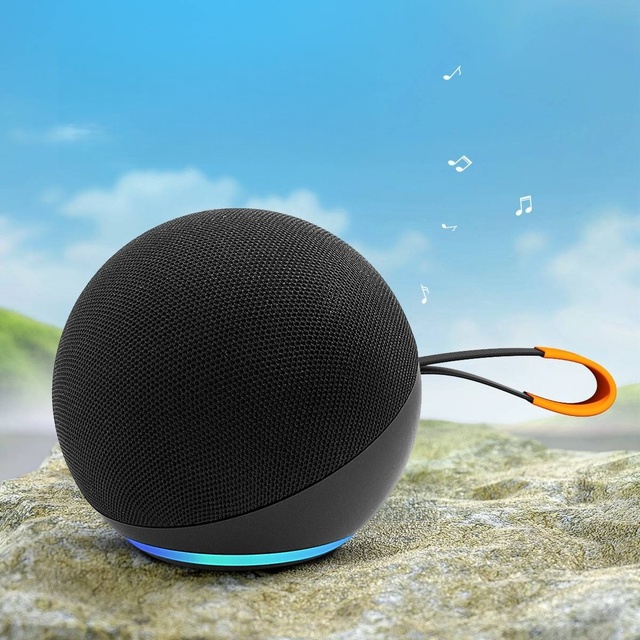 Wireless Fabric - Made Mini Wireless Speaker with Card - Slot and Powerful Bass for Desktop