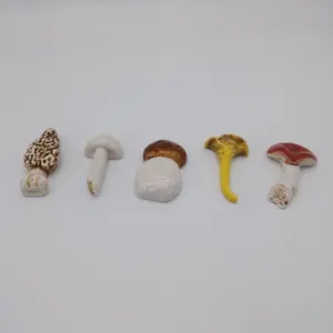 Repose baguettes en céramique en forme de champignon, support de baguettes en céramique peint à la main cadeaux et artisanat