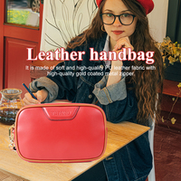 Sac à main de soirée en cuir PU mini pour femme, pochette de luxe personnalisée avec logo, style créateur
