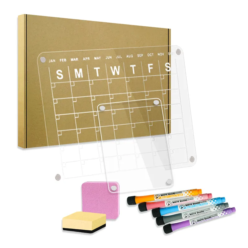 Tekenbord Magnetisch Droog Wissen Kalender Wekelijkse Planner Marker Board Mini Whiteboard