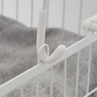 Panier à linge amovible pour la maison, panier à linge sale en fer avec roulettes pivotantes