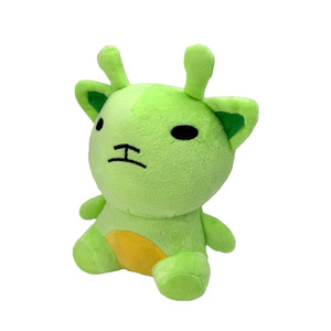 Bogur Alien Cat Plushie Green 20cm <b>Soft</b> <b>Stuffed</b> Animal <b>Toy</b> For Kids Birthday Gift - Product Image 2