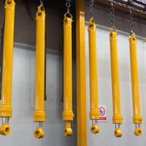 กระบอกไฮดรอลิกแบบสองทาง RuiYing ระยะชักสูงสุด แกนลูกสูบเหล็กกล้าชุบแข็ง 16MPA 63 มม. - Product Image 5