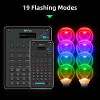 Luz LED acrílica programable con control por APP para conciertos, eventos y branding, ideal para el apoyo de fans.