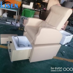 Fauteuil de manucure et pédicure de luxe moderne KISEN, spa électrique sans plomberie, massage tactile européen, bain à remous pour le corps entier - Product Image 2