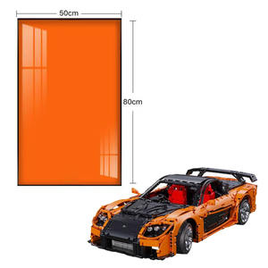 Marco de Exhibición para Bloques de Construcción de Autos Deportivos, Montable en Pared, Caja Transparente de Acrílico a Prueba de Polvo, Vitrina para Colección de Modelos de Carreras - Product Image 2