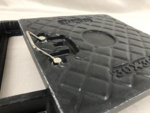 Couverture de trou d'homme pour jardin, parc, plantation d'herbe, <span class=keywords><strong>pelouse</strong></span>, SMC, fibre de verre, résine composite FRP GRP - Product Image 2