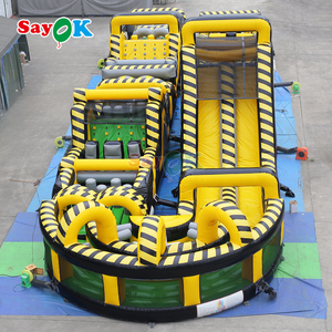 Sayok Gigantische Opblaasbare 5K Hindernisspel Buiten Opblaasbaar Pretpark Opblaasbare Hindernisbaan - Product Image 2