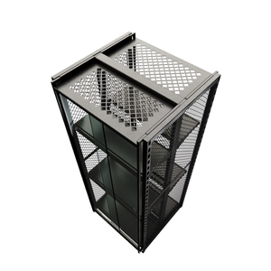 Étagère de présentation de supermarché en métal galvanisé de haute qualité avec installation rapide, taille personnalisable, étagères solides, autoportante - Product Image 2
