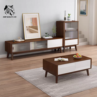 Meuble TV en bois, design le plus récent, pour salon, fabrication usine, excellent prix, personnalisable, stock important, dropshipping