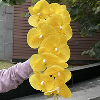H- 078 Bunga Cymbidium Sentuhan Nyata Bergaya Eropa Anggrek Buatan Cymbidium Phalaenopsis