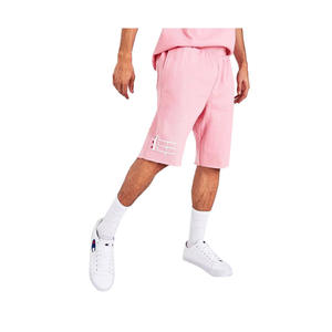 Champion Trr Script <b>Mens</b> Active <b>Shorts</b> Color: <b>Pink</b>/White | 100% Authentic - Product Image 1